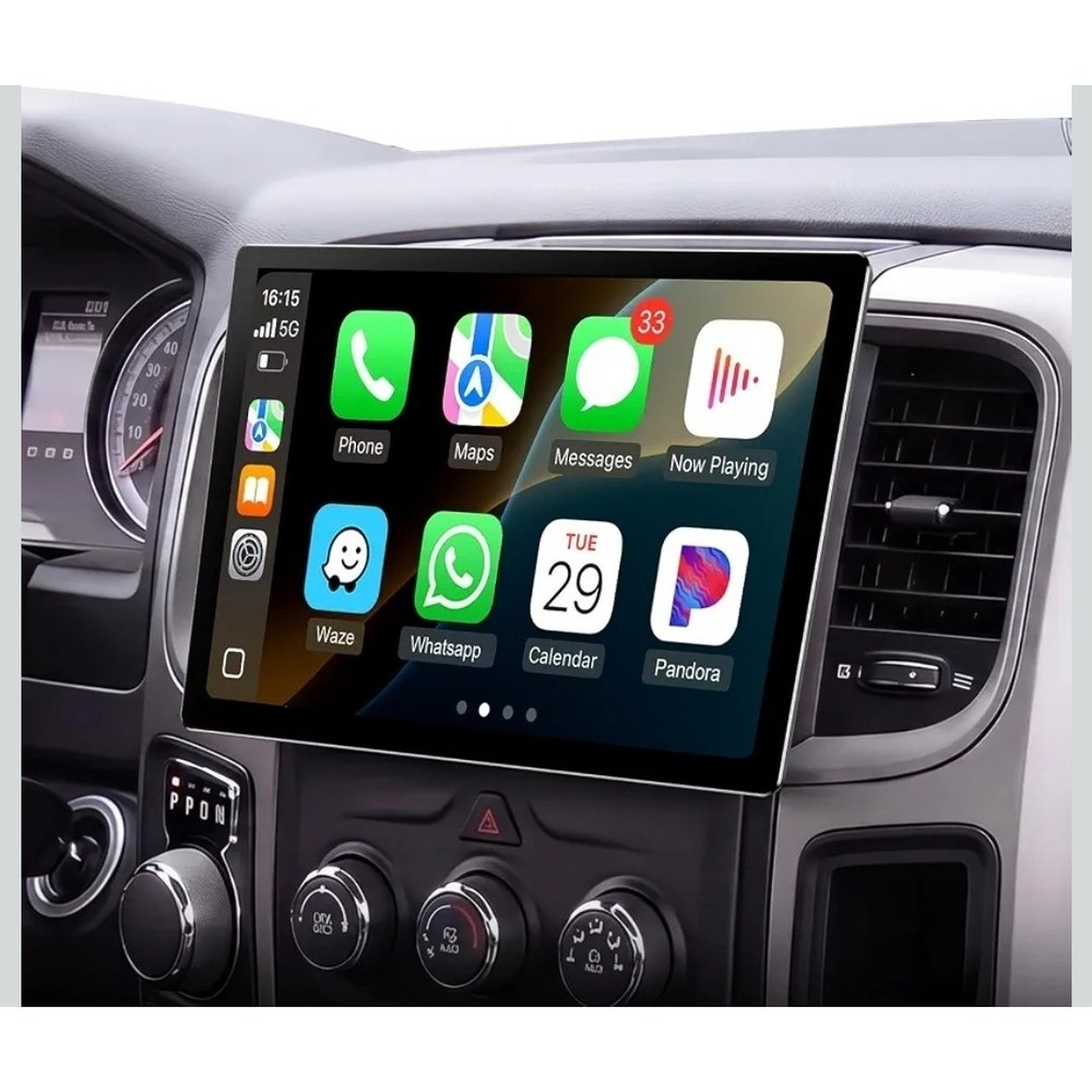 Ainavi Carplay Radio Dodge Ram 1500 2500 3500 2013-2018 GPS 11.5" Android 13